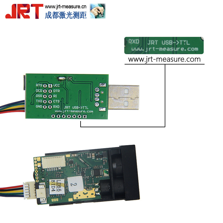 JRT 60m非接触测距模块USB，新版本1M88B.22.1