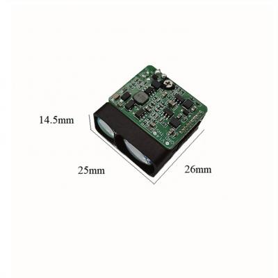 905nm激光测距模块串口舰艇 1200米红外测距传感器模组10mrad
